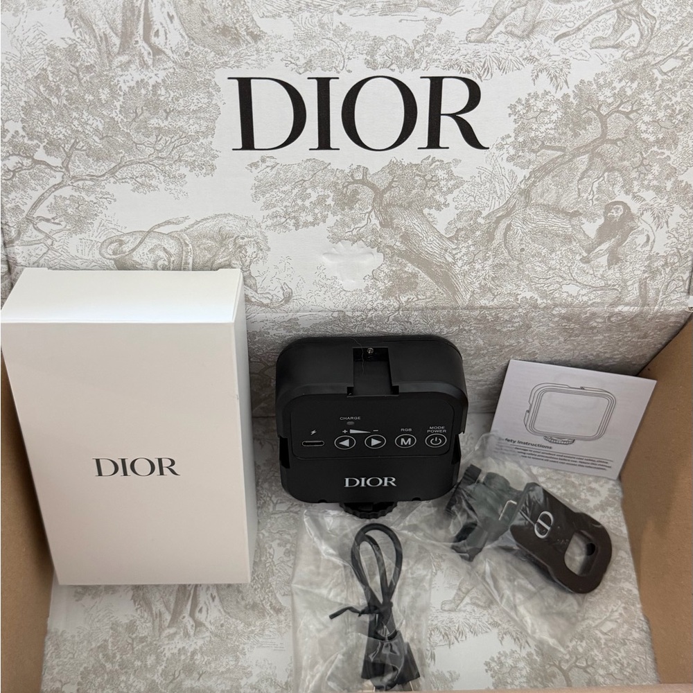 2026
Dior Phone Light Cell Phone Accessory Selfie Podcast Videos GWP
